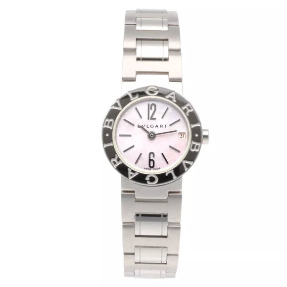 BVLGARI Bulgari Bulgari Watches BB23SS Stainless Steel Pink shell used main image 5